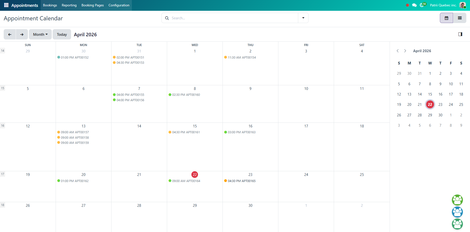 Appointments Screenshot 4